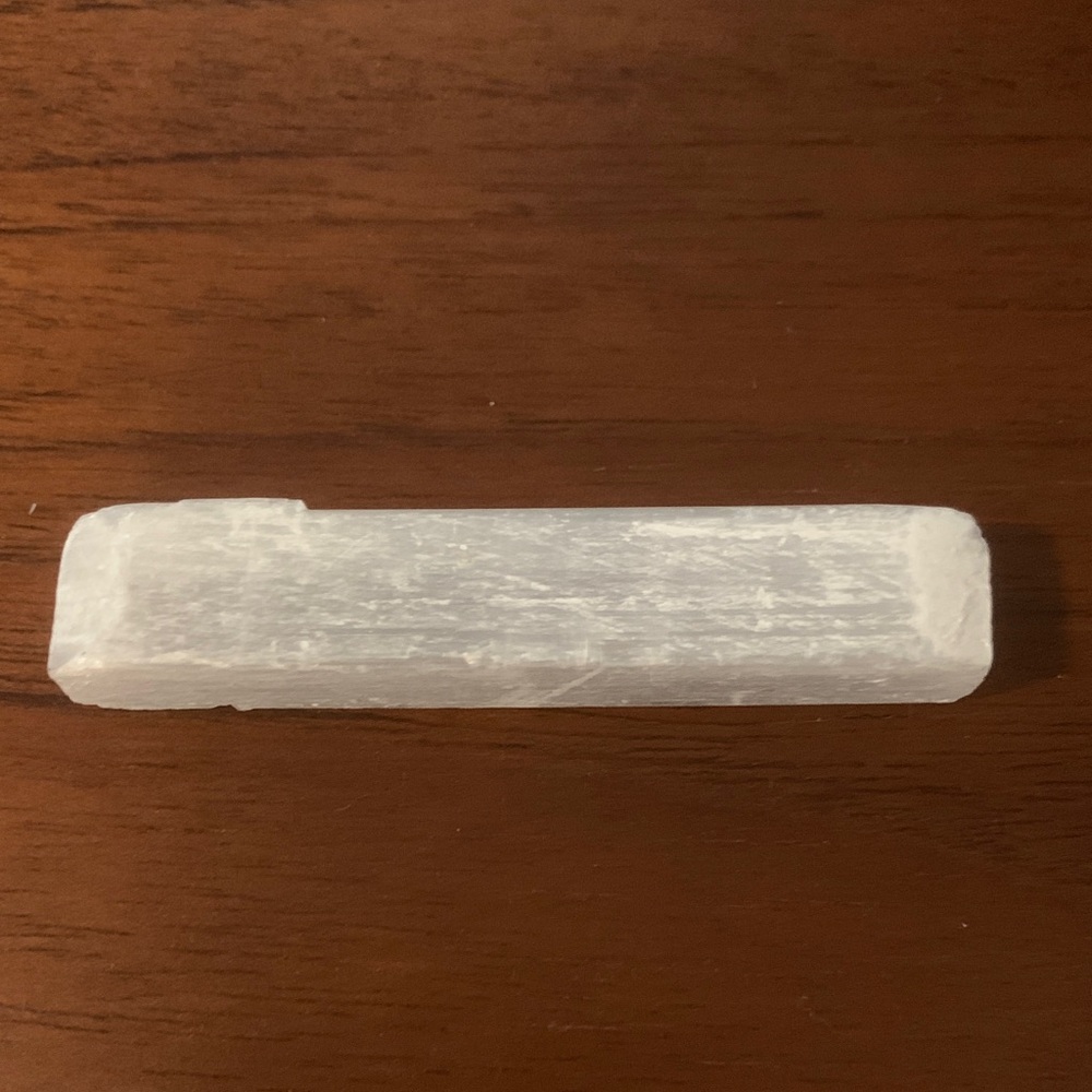 White Selenite Crystal Wand